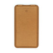 PL7701 PU Leather QI Powerbank 4000mAh
