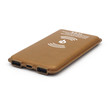 PL7701 PU Leather QI Powerbank 4000mAh